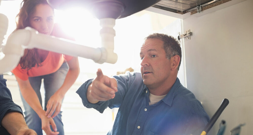 local plumber servicing home