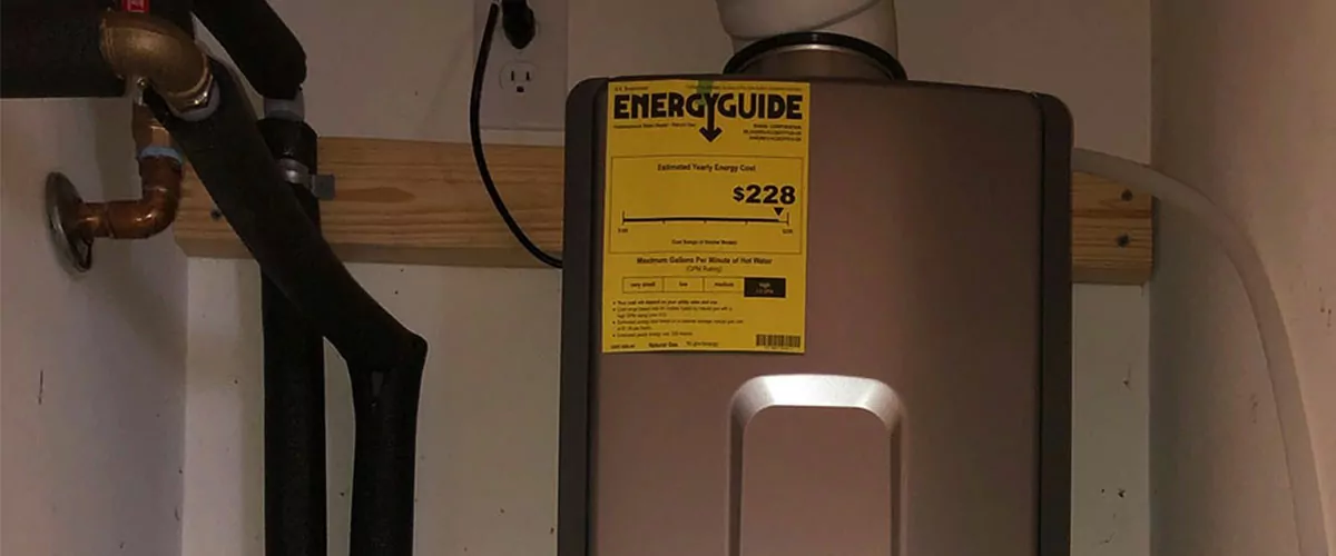 life expectancy of a tankless water heater