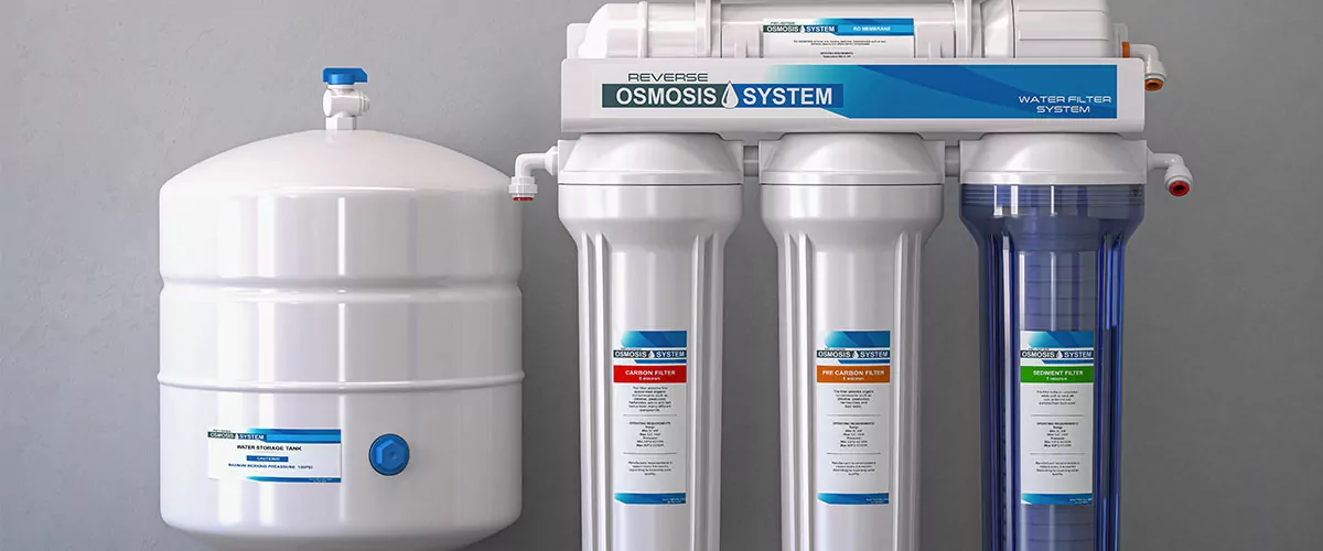 different types of water filtration systems